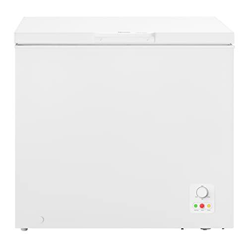 Hisense FC252D4BW1, 198L, Freestanding Chest Freezer, 4 Star Freezer Rating, F Rated in White