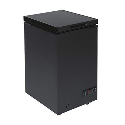 SIA CHF100BL 48cm Freestanding Compact 4* Star Black Chest Freezer