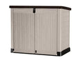 Keter 250001 Store It Out Pro Outdoor Storage Shed, 145.5 x 82 x 123cm Beige/Brown