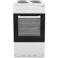Beko KS530W 50cm Single Oven Electric Cooker With Sealed Plate Hob - White