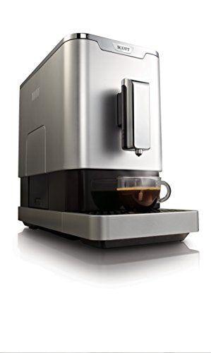 SCOTT UK - Slimissimo Fully Automatic Bean-to-Cup Coffee Machine; 19 Bar pressure, 1.1L, 1470W