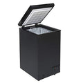 SIA CHF100BL 48cm Freestanding Compact 4* Star Black Chest Freezer