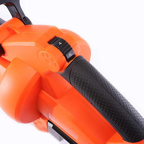 Yard Force 40V Cordless 3-in-1 Blower Vacuum & Mulcher with 230km/h Air Speed, Lithium-Ion battery and Charger LB C20