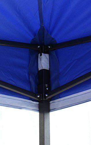 All Seasons Gazebos 3x3m Heavy Duty Fully Waterproof Pop up Gazebo With Accessory Pack - Royal Blue