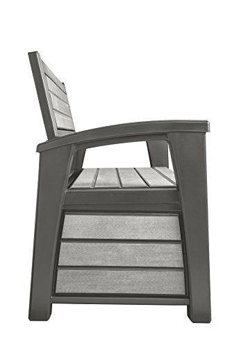 Keter Cushion Box, Charcoal, 132,7 x 62,1 x 89 cm