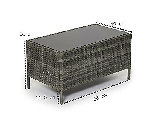 EVRE Rattan Garden Furniture Set Patio Conservatory Indoor Outdoor 4 piece set