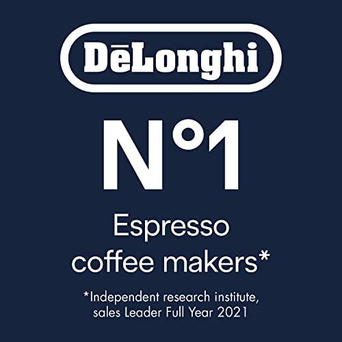 De'Longhi Magnifica Start ECAM222.20.B, Automatic Coffee Machine with Milk Nozzle, Bean to Cup Espresso Machine with 4 One-Touch Recipes, Soft-Touch Control Panel, 1450W, Black