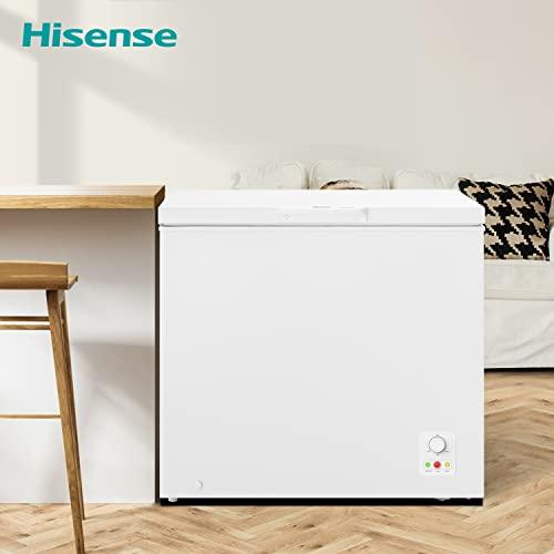 Hisense FC252D4BW1, 198L, Freestanding Chest Freezer, 4 Star Freezer Rating, F Rated in White