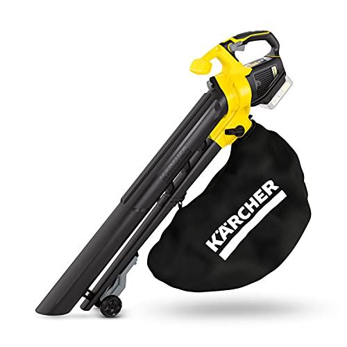 Kärcher BLV 18-200 Cordless Battery Blower Vac with mulching function, air speed: 200km/h, collection box volume: 45l, weight: 3.5kg, can be used with Kärcher 18v battery, without rechargeable battery