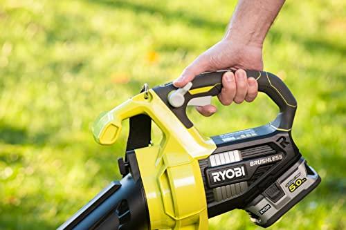 Ryobi OBV18 18V ONE+ Cordless Brushless Blow-Vac (Body Only),Hyper Green