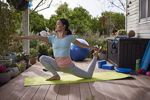 Keter Rockwood Cushion Box, Brown, 570L