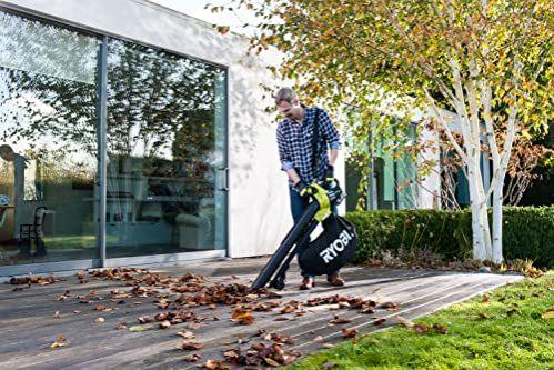 Ryobi OBV18 18V ONE+ Cordless Brushless Blow-Vac (Body Only),Hyper Green