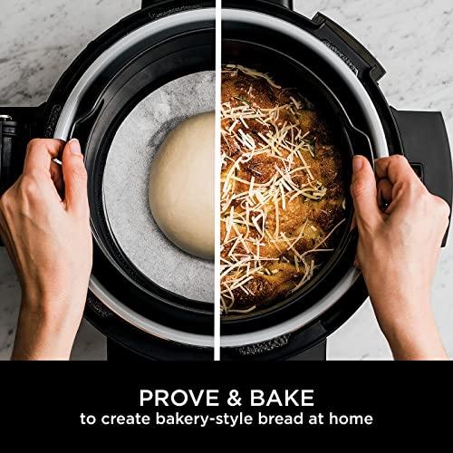 Ninja Foodi MAX Multi Cooker with SmartLid, 14 Cooking Functions in 1, 7.5L 14in1 Multi-Cooker, Pressure Cooker, Air Fryer, Combi-Steam, Slow Cook, Bake, Grill, Copper/Black Amazon Exclusive OL650UKCP