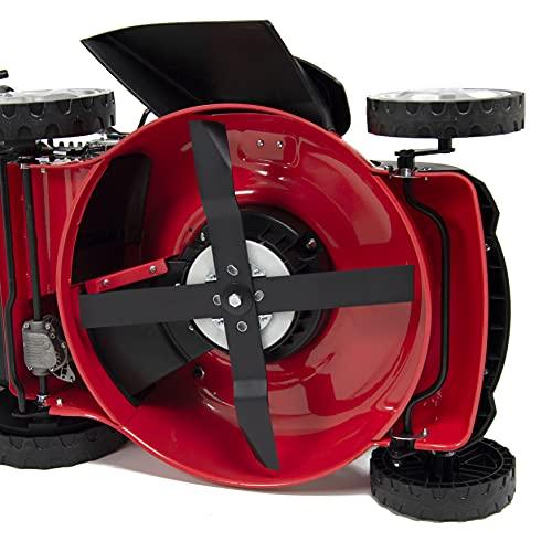 Fox 20"/51cm Petrol Turbo Lawn Mower Recoil 4 Blades 173cc 4-in-1 Self Propelled 60L Collection Bag - 2 Years Warranty