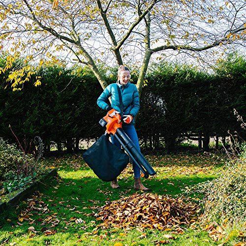 Yard Force 40V Cordless 3-in-1 Blower Vacuum & Mulcher with 230km/h Air Speed, Lithium-Ion battery and Charger LB C20