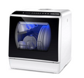 Table Top Dishwasher 6 Programs Mini Dishwasher with Touch Control, Auto-drying, Baby Care & Fruit Wash, Perfect for Small Families, Couples