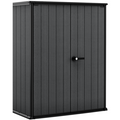 4×2 Cortina Alto Heavy Duty Vertical Plastic Garden Shed with Shelves